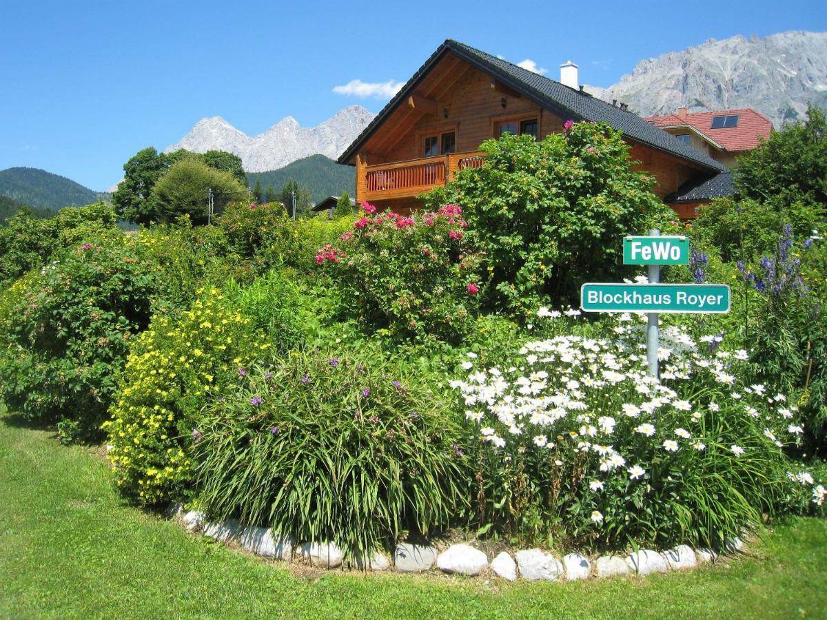 Ferienwohnung Blockhaus Royer Ramsau am Dachstein Exterior foto